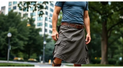 Men in Utility Kilts